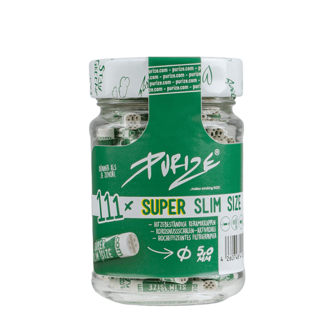 111x SUPER Slim Size Aktivkohlefilter (ø 5 mm)