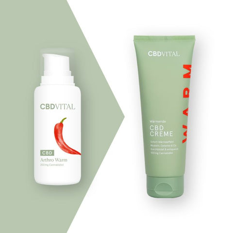 Wärmende CBD Creme