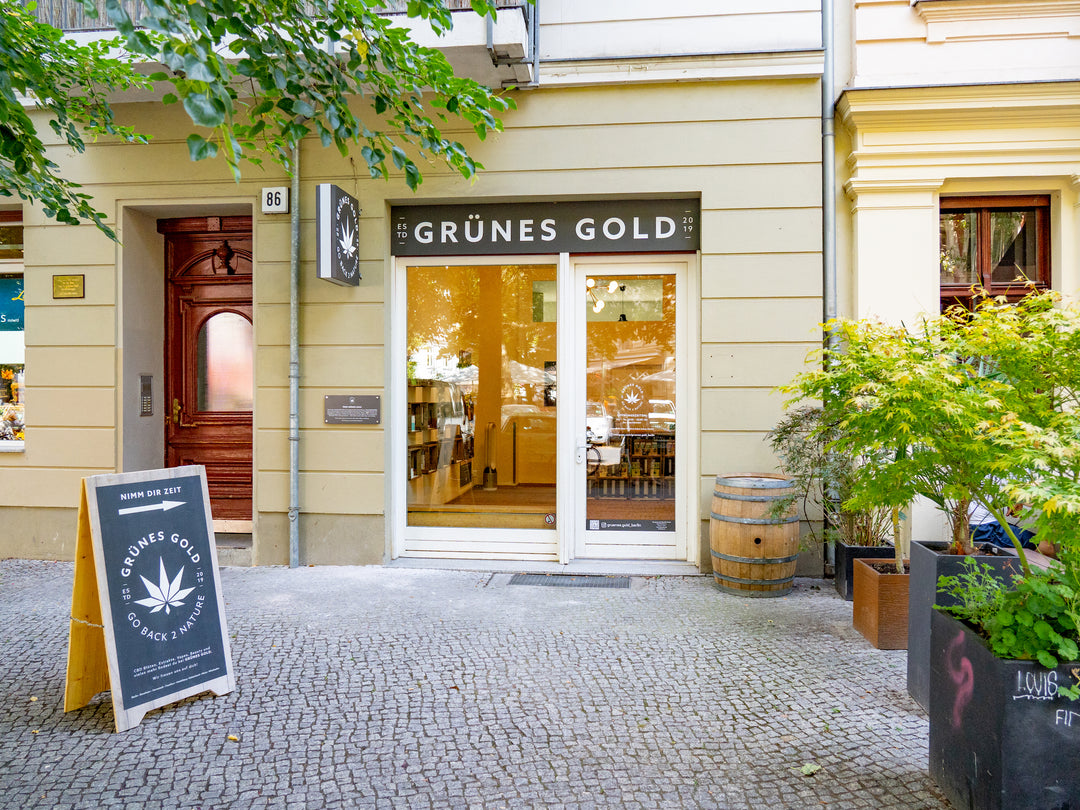 Unsere Stores - GRÜNES GOLD
