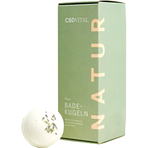 CBD Badekugel-Set Lavendel